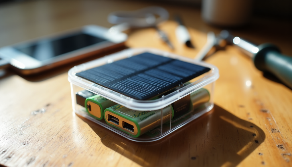 How to Make a Solar USB Charger with Battery Backup: A $5 DIY Guide